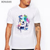 watercolor Jack russell terrier animal print t shirt